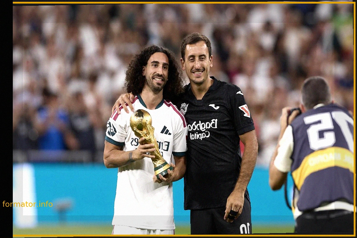 "Сантьяго Бернабеу" отдает дань уважения чемпионам мира: Кукурелла и Оярсабаль под аплодисменты
