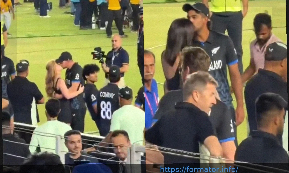 Жёны утешают Гленна Филлипса и Иша Содхи после поражения в финале Кубка мира T20